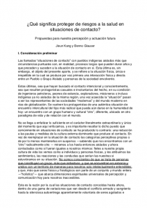¿Qué significa proteger de riesgos a la salud en situaciones de contacto?